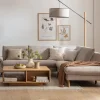 Couchtisch Hillsboro - LBH ca. 110x70x39,4 cm, Wildeiche natur, geölt – Bild 5