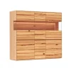Highboard Hillsboro - inkl. Beleuchtung, Buche/Kernbuche natur, geölt – Bild 2