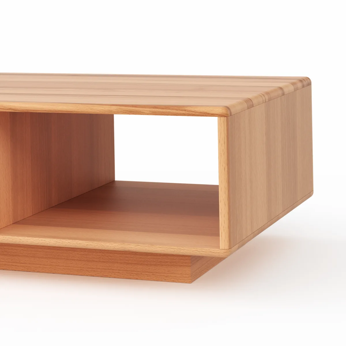 Couchtisch Hillsboro - LBH ca. 110x70x39,4 cm, Buche/Kernbuche natur, geölt – Bild 4