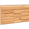 Sideboard Hillsboro - inkl. Beleuchtung, Buche/Kernbuche natur, geölt – Bild 2