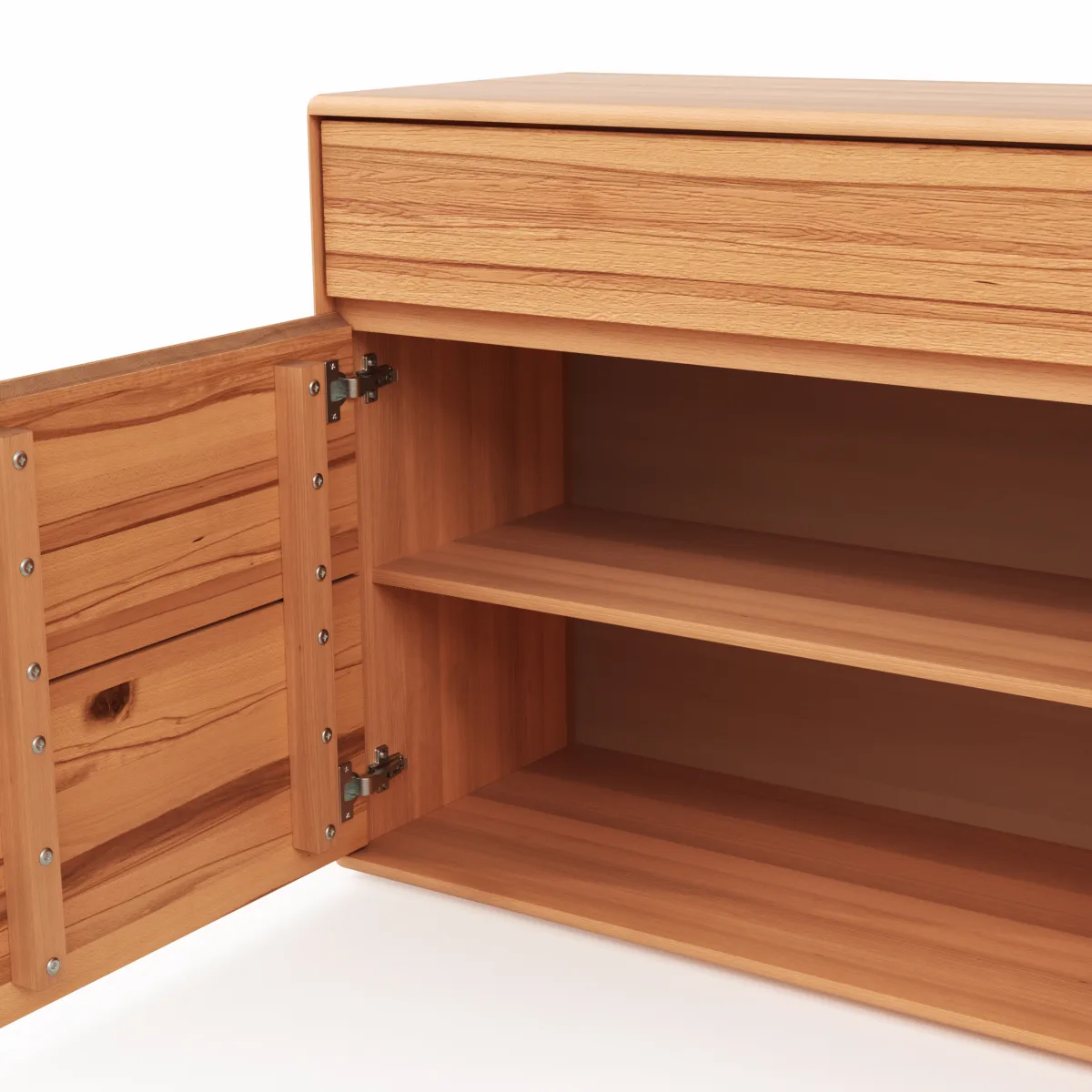 Sideboard Hillsboro - Buche/Kernbuche natur, geölt – Bild 3