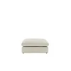 Hocker Palmdale - LB ca. 115x115 cm, Stoff, Natur