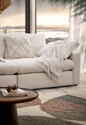 Alternative view of Sofa Palmdale - 3-Sitzer, inkl. Kissen, Stoff, Natur