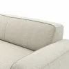 Ecksofa Denver - Longchair links mit 2,5-Sitzer, Stoff, Natur – Bild 3