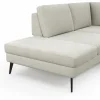 Ecksofa Houston - 1-Sitzer mit Abschlussteil links, Eckelement und 2,5-Sitzer rechts, inkl. Sitztiefenverstellung und Armlehne klappbar, Stoff, Natur – Bild 3