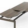 Esstisch Saratoga - ausziehbar, LB ca. 200x95 cm, Buche massiv, silbergrau geölt – Bild 4