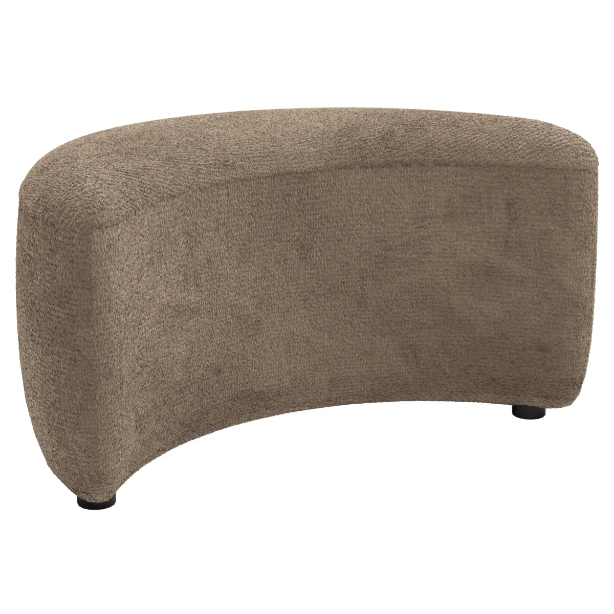 Anstellhocker Karasu - Stoff, Taupe – Bild 2