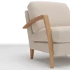 Sessel Karasu - Chic, Stoff, Creme – Bild 4