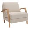 Sessel Karasu - Chic, Stoff, Creme – Bild 2