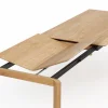 Esstisch Hillsboro - ausziehbar, LB ca. 180x95 cm, Wildeiche massiv – Bild 4