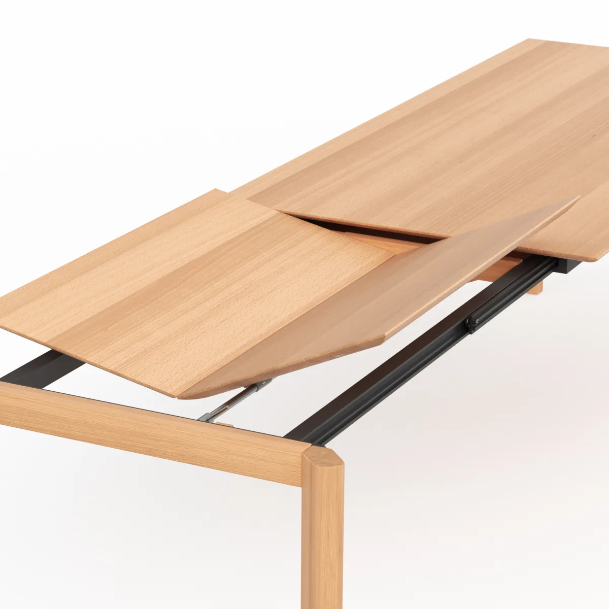 Esstisch Hillsboro - ausziehbar, LB ca. 200x95 cm, Buche massiv – Bild 3