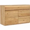 Sideboard Hillsboro - inkl. Beleuchtung, Wildeiche natur, geölt – Bild 2