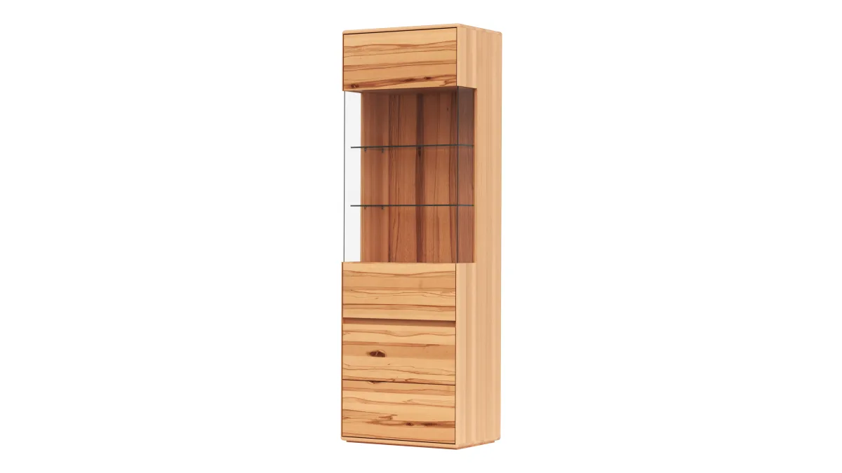 Vitrine Hillsboro - Anschlag Links, Buche/Kernbuche natur, geölt – Bild 2