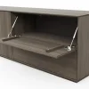 Mediaboard Saratoga - Buche massiv, silbergrau geölt – Bild 4