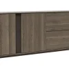 Mediaboard Saratoga - Buche massiv, silbergrau geölt – Bild 2