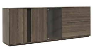 Alternative view of Sideboard Saratoga - Buche massiv, silbergrau geölt