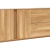 Sideboard Saratoga - mit Klapptüren, Wildeiche massiv, natur geölt – Bild 2