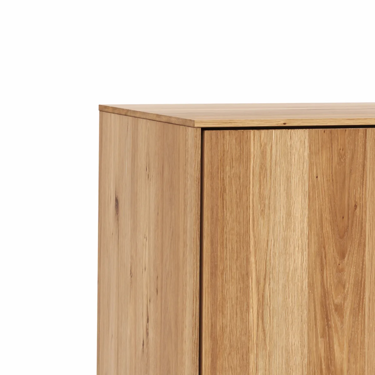 Sideboard Saratoga - Wildeiche massiv, natur geölt – Bild 3