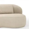Chaiselongue Karasu - Stoff, Natur – Bild 4