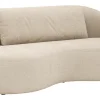 Chaiselongue Karasu - Stoff, Natur – Bild 2