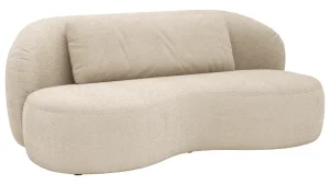 Alternative view of Chaiselongue Karasu - Stoff, Natur