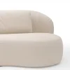 Chaiselongue Karasu - Stoff, Creme – Bild 3