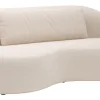 Chaiselongue Karasu - Stoff, Creme – Bild 2