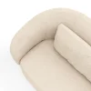 Sofa Karasu - 3-Sitzer, Stoff, Natur – Bild 3