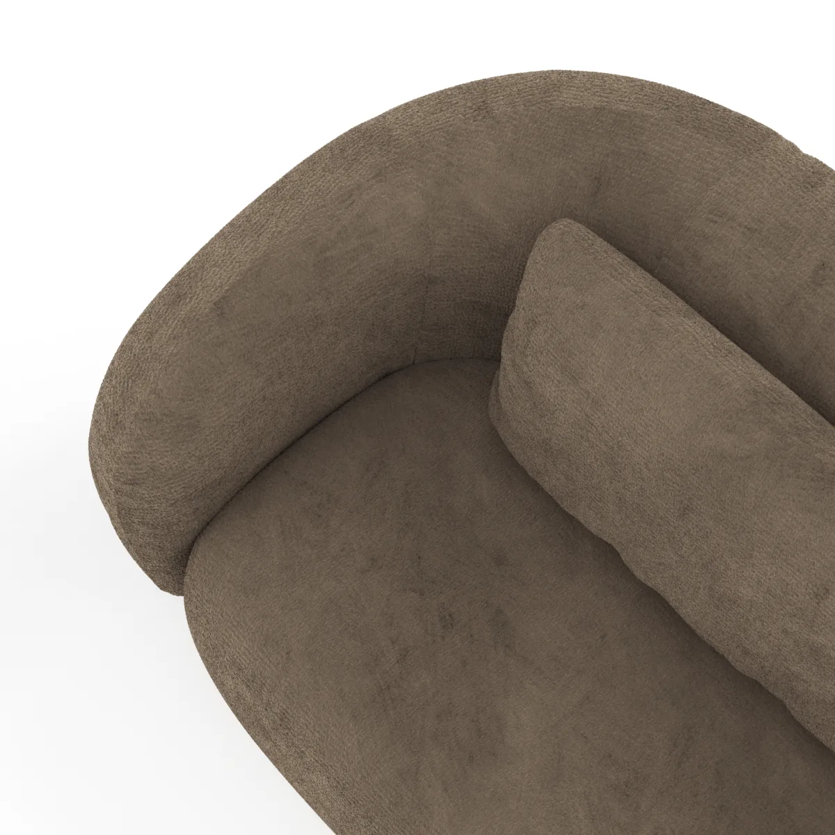 Sofa Karasu - 3-Sitzer, Stoff, Taupe – Bild 4