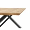 Esstisch Flore - LB ca. 260x120 cm, Wildeiche massiv, natur geölt – Bild 4