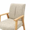 Armlehnstuhl Flore 2 - Stoff, Beige – Bild 3