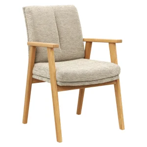 Alternative view of Armlehnstuhl Flore 2 - Stoff, Beige