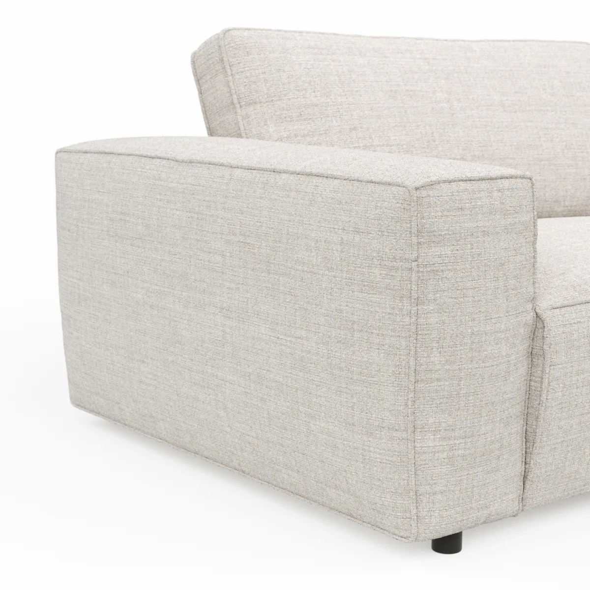 Ecksofa Lilaia - 2-Sitzer links, Ecke, 1,5-Sitzer Tief, Stoff, Kaschmir – Bild 3