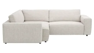 Alternative view of Ecksofa Lilaia - 1,5-Sitzer Tief, Ecke, 2-Sitzer rechts, Stoff, Kaschmir