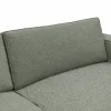 Ecksofa Lilaia - 1,5-Sitzer Tief, Ecke, 2-Sitzer rechts, Stoff, Olivgrün – Bild 4