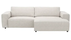 Alternative view of Ecksofa Lilaia - 1,5-Sitzer XL mit Chaise Longue XL rechts, Stoff, Kaschmir