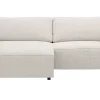 Ecksofa Lilaia - Chaise Longue XL mit 1,5-Sitzer XL rechts, Stoff, Kaschmir – Bild 2