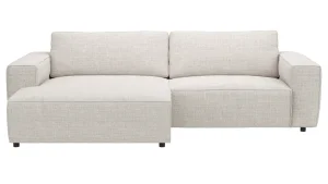 Alternative view of Ecksofa Lilaia - Chaise Longue XL mit 1,5-Sitzer XL rechts, Stoff, Kaschmir