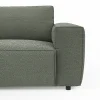 Ecksofa Lilaia - Chaise Longue XL mit 1,5-Sitzer XL rechts, Stoff, Olivgrün – Bild 3