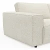 Ecksofa Lilaia - 1,5-Sitzer XL mit Chaise Longue XL rechts, Stoff, Creme – Bild 4