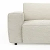 Ecksofa Lilaia - 1,5-Sitzer XL mit Chaise Longue XL rechts, Stoff, Creme – Bild 3