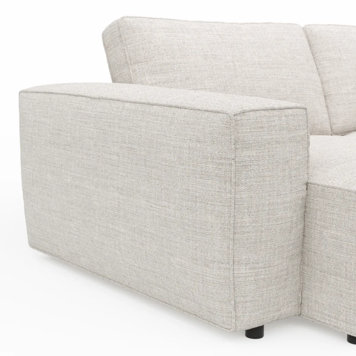 Bigsofa Lilaia - 3-Sitzer Tief, Stoff, Kaschmir – Bild 4