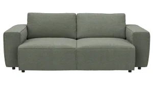 Alternative view of Bigsofa Lilaia - 3-Sitzer Tief, Stoff, Olivgrün