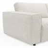 Sofa Lilaia - 1,5-Sitzer XL mit 1,5-Sitzer XL Tief, Stoff, Kaschmir – Bild 3