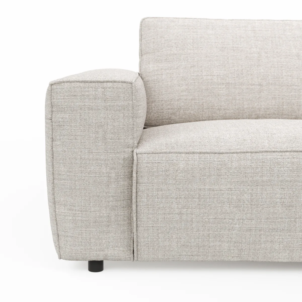 Sofa Lilaia - 1,5-Sitzer XL mit 1,5-Sitzer XL Tief, Stoff, Kaschmir – Bild 4
