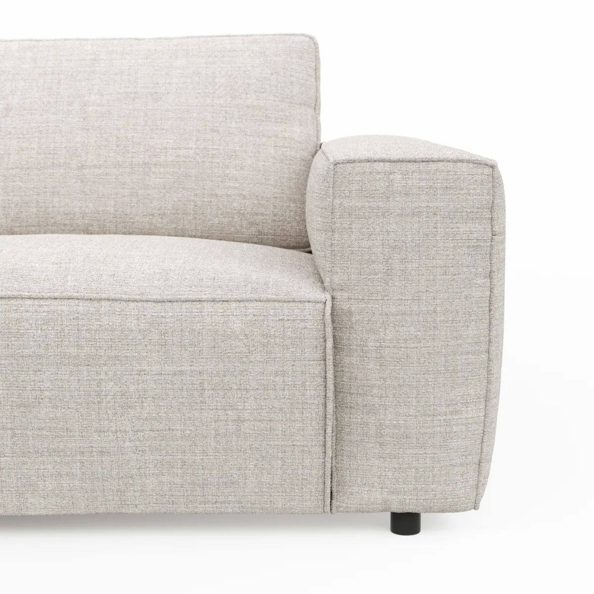 Sofa Lilaia - 1,5-Sitzer XL Tief mit 1,5-Sitzer XL, Stoff, Kaschmir – Bild 3