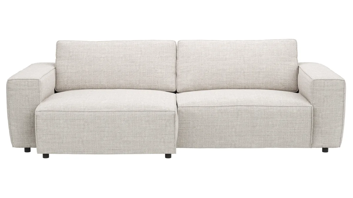 Sofa Lilaia - 1,5-Sitzer XL Tief mit 1,5-Sitzer XL, Stoff, Kaschmir – Bild 2