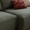 Sofa Lilaia - 1,5-Sitzer XL mit 1,5-Sitzer XL Tief, Stoff, Olivgrün – Bild 3