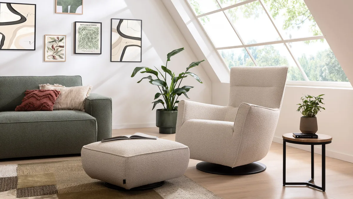 Sofa Lilaia - 1,5-Sitzer XL mit 1,5-Sitzer XL Tief, Stoff, Olivgrün – Bild 6