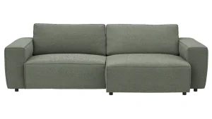 Alternative view of Sofa Lilaia - 1,5-Sitzer XL mit 1,5-Sitzer XL Tief, Stoff, Olivgrün